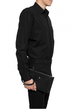 Clutch bag with an embossed greek pattern, zdjęcie 2 Clutch bag with an embossed greek pattern od Versace